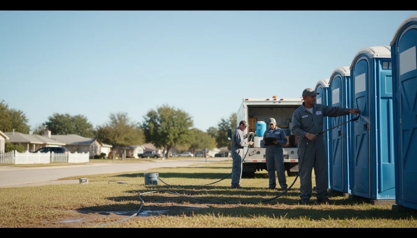 Long-Term Portable Toilet Rental in Madison, SD near me